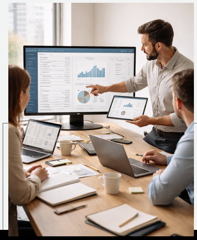 Разработка и внедрение ERP систем под бизнес в Подольске