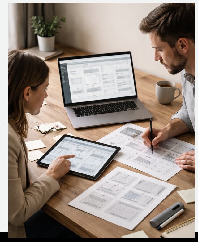 Дизайн ERP систем и интерфейсов для бизнеса в Подольске