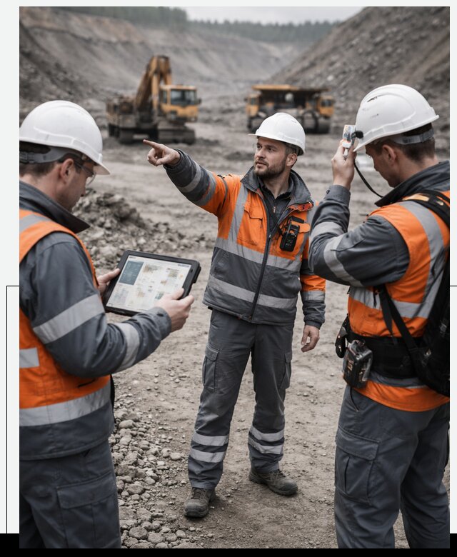 Система контроля персонала для горнодобывающей отрасли в Подольске