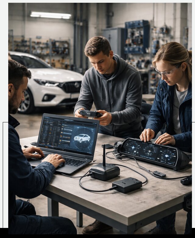 Разработка Connected Car и ПО для автопрома в Подольске