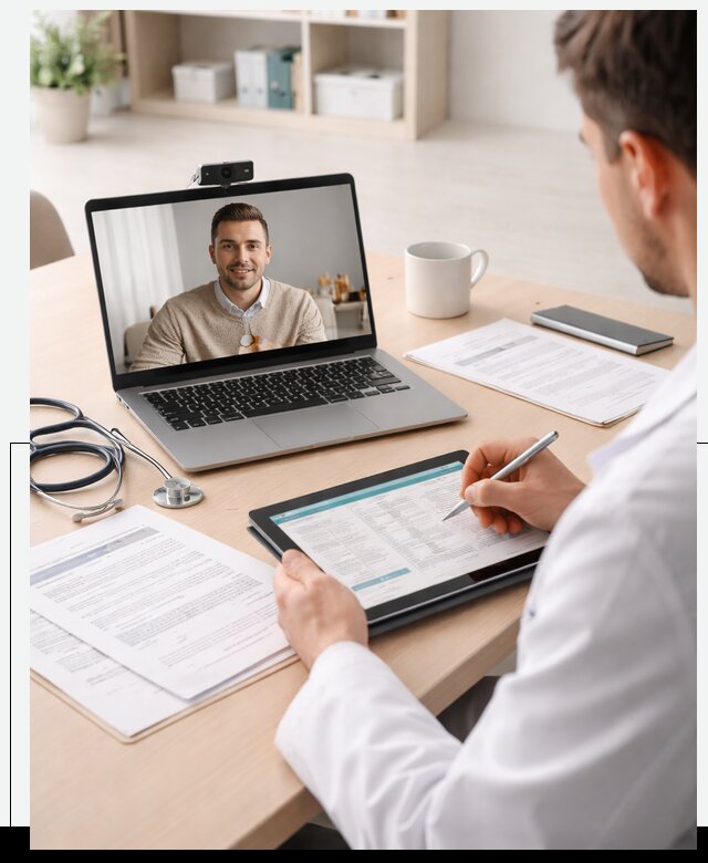 Разработка платформы телемедицины и видеоконсультаций в Подольске