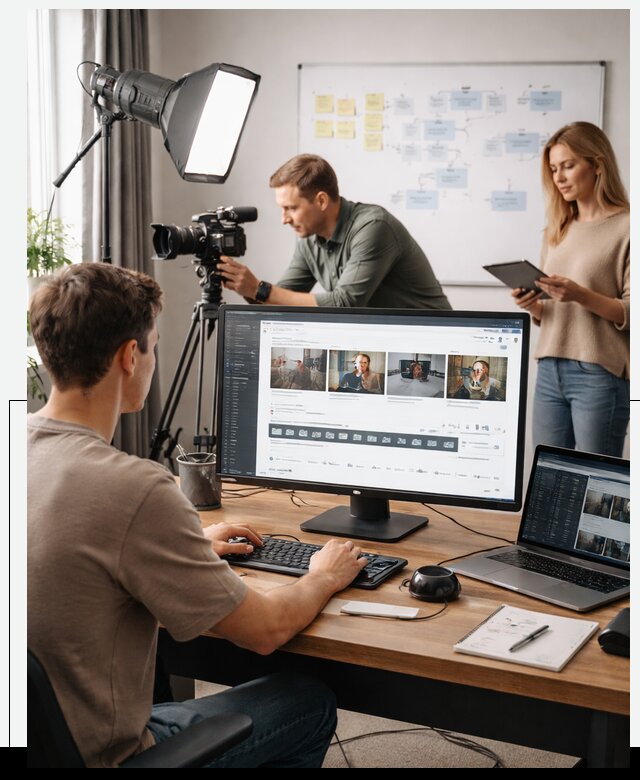 Платформа видеохостинга для онлайн обучения в Подольске